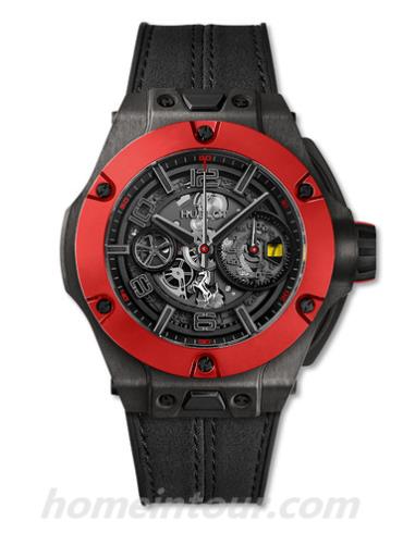 宇舶402.QF.0110.WR男表BIG BANG系列-表带/表径45mm