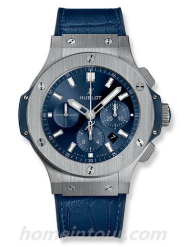 宇舶301.SX.7170.LR男表BIG BANG系列-蓝色表带/表径44mm