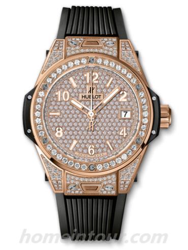 宇舶465.OX.9010.RX.1604女表BIG BANG系列-黑色表带/表径39mm