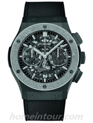 宇舶525.CI.0117.NR.NYC16男表经典融合系列-黑色表带/表径45mm