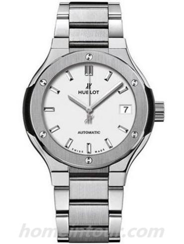 宇舶585.NX.2610.NX女表经典融合系列-银色表带/表径33mm