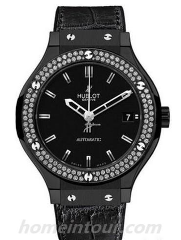 宇舶565.CM.1170.LR.1104女表经典融合系列-黑色表带/表径38mm