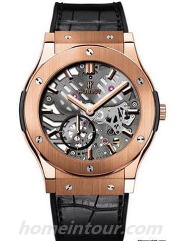 宇舶545.OX.0180.LR男表经典融合系列-黑色表带/表径42mm