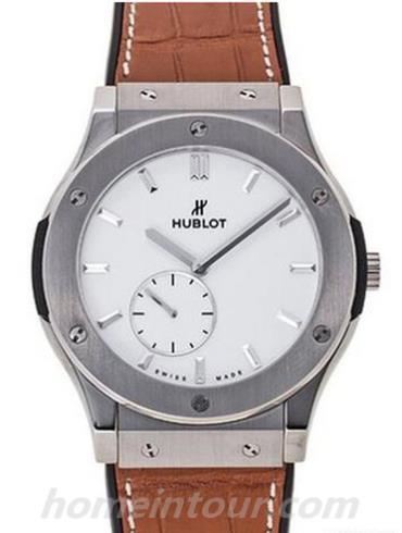 宇舶545.NX.2210.LR男表经典融合系列-棕色表带/表径42mm