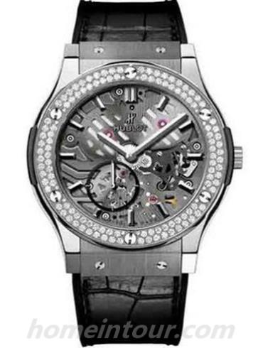 宇舶545.NX.0170.LR.1104男表经典融合系列-黑色表带/表径42mm