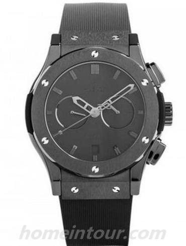 宇舶541.CM.1110.RX男表经典融合系列-黑色表带/表径42mm