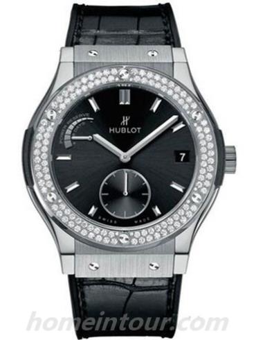 宇舶516.NX.1470.LR.1104男表经典融合系列-黑色表带/表径45mm