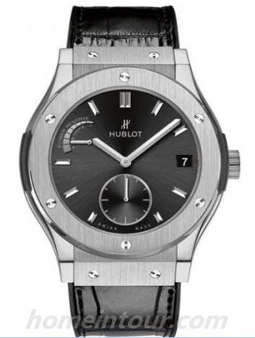 宇舶516.NX.1470.LR.1704男表经典融合系列-黑色表带/表径45mm