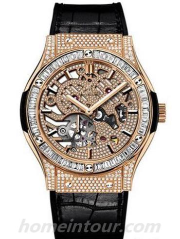 宇舶515.OX.9000.LR.0904男表经典融合系列-黑色表带/表径45mm