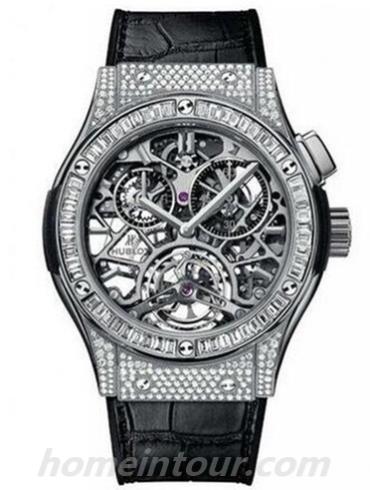 宇舶506.NX.0170.LR.0904男表经典融合系列-黑色表带/表径45mm