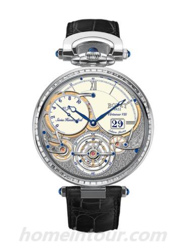 播威T10GD006-SB1男表Fleurier Grandes Complications系列-黑色表带/表径44mm