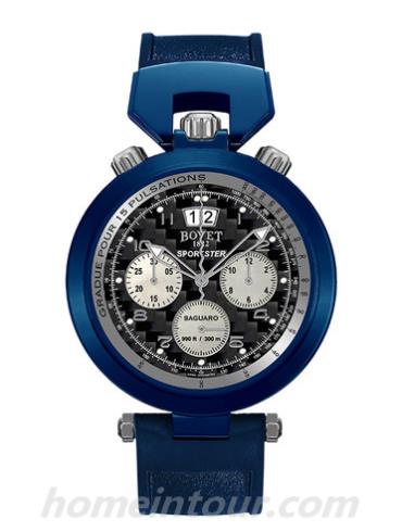 播威SP0469男表Sportster系列-黑色表带/表径46mm