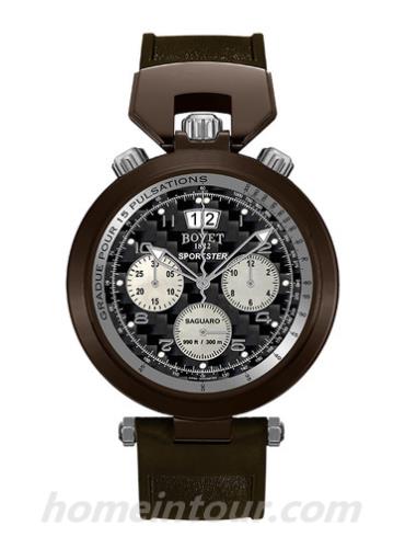 播威SP0468男表Sportster系列-黑色表带/表径46mm