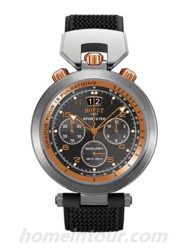 播威SP0444-MA男表Sportster系列-黑色表带/表径46mm