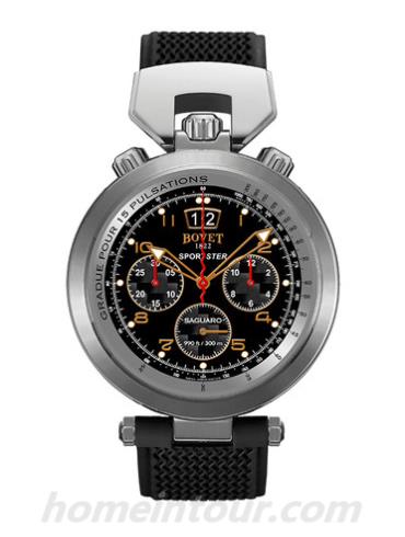 播威SP0418-MA男表Sportster系列-黑色表带/表径46mm