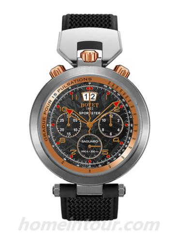 播威SP0392男表Sportster系列-黑色表带/表径46mm