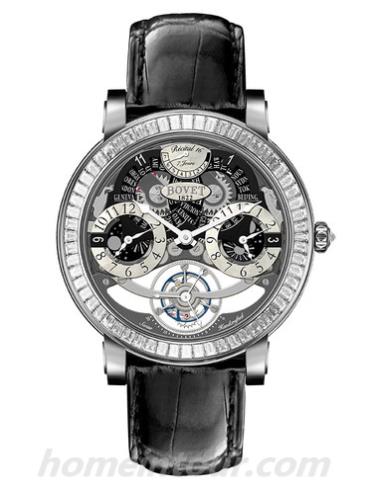 播威R160006-SB1男表Sportster系列-黑色表带/表径46mm