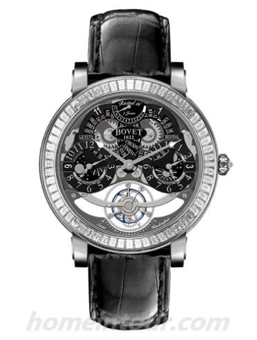 播威R160002-SB1男表Sportster系列-黑色表带/表径46mm