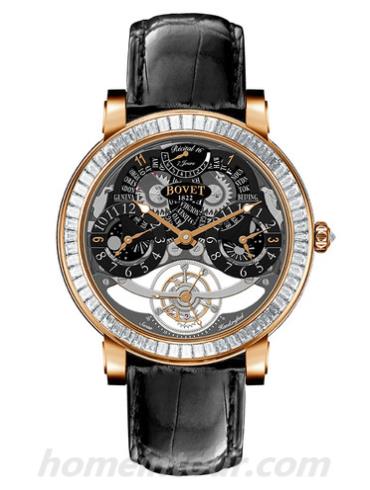 播威R160001-SB1男表Sportster系列-黑色表带/表径46mm