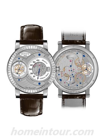 播威R150004-SB1男表Sportster系列-棕色表带/表径42mm