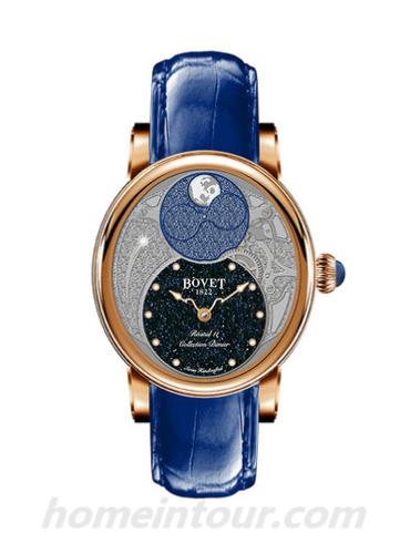 播威R110013女表播威女士特制腕表系列-蓝色表带/表径17 1/2 ''' x 12 3/4 '''mm