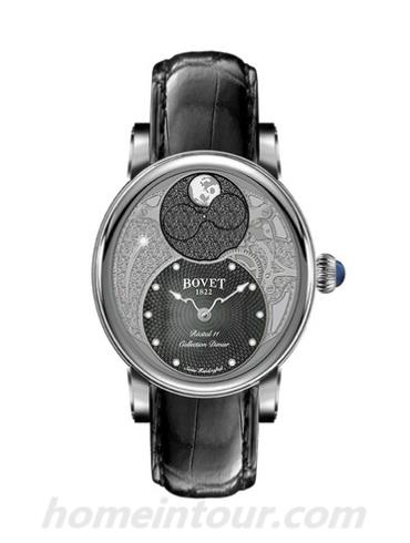 播威R110002女表播威女士特制腕表系列-黑色表带/表径17 1/2 ''' x 12 3/4 '''mm