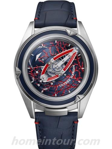 雅典 2505-250LE_CORALBAY-2 男表Freak奇想系列-蓝色表带/表径45mm