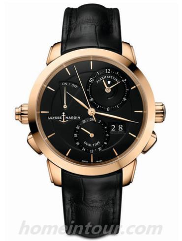 雅典672-05_92男表Classico经典系列-黑色表带/表径44mm