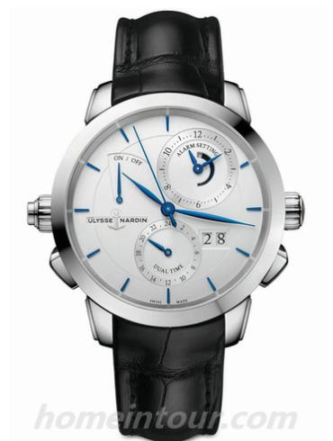 雅典673-05_90男表Classico经典系列-黑色表带/表径44mm