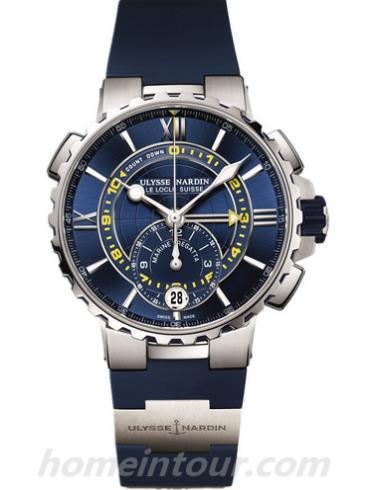 雅典1553_155_3_43男表航海系列-蓝色表带/表径44mm