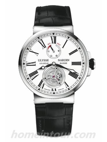 雅典1283_181_EO男表航海系列-黑色表带/表径43mm