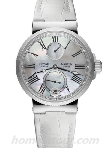 雅典1183_160_40女表航海系列-白色表带/表径39mm