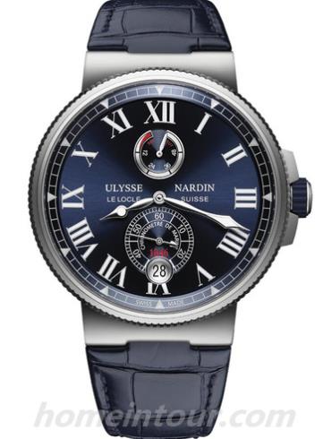 雅典1183_122_43男表航海系列-蓝色表带/表径45mm