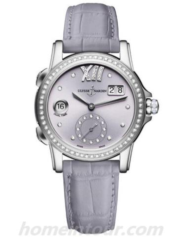 雅典3343_222B_30_07女表Classico经典系列-紫色表带/表径37.5mm