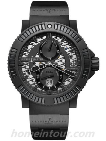 雅典263-92B2-3C_922男表Diver潜水表系列-黑色表带/表径45.8mm