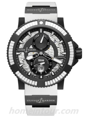 雅典263-92B0-3C_920男表Diver潜水表系列-白色表带/表径45.8mm