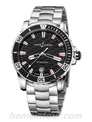 雅典8153-180-7_02女表女装复杂功能腕表系列-银色表带/表径40mm