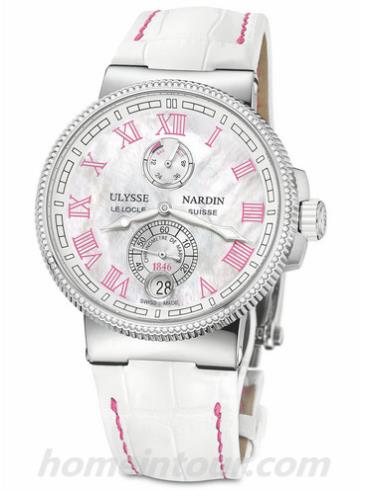 雅典1183-126B_470女表-白色表带/表径43mm