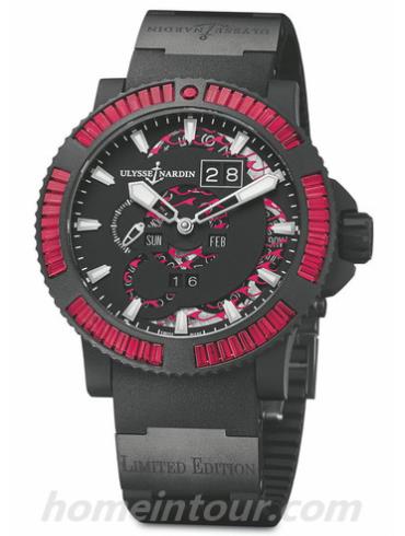 雅典333-92B6-3C_923男表-黑色表带/表径45.8mm