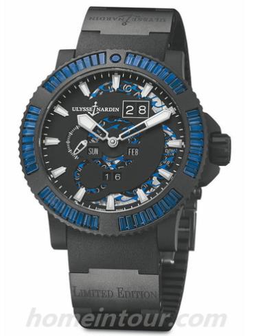 雅典333-92B3-3C_923男表航海系列-黑色表带/表径45.8mm