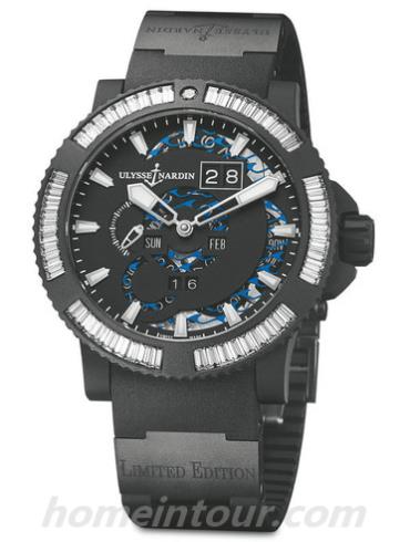 雅典333-92B0-3C_923男表航海系列-黑色表带/表径45.8mm