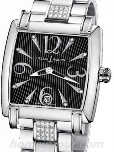 雅典133-91-7C_06-02女表鎏金经典系列-银色表带/表径34mm