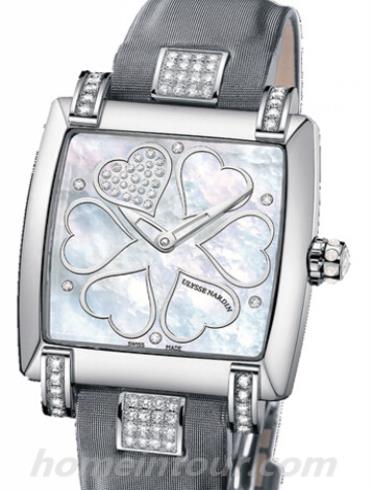 雅典133-91C_HEART女表鎏金经典系列-黑色表带/表径34mm