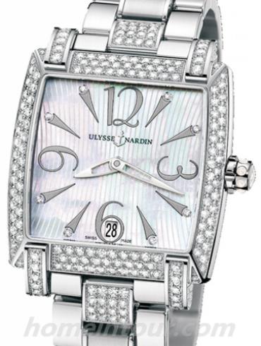 雅典133-91AC-7C_691__女表鎏金经典系列-银色表带/表径34mm