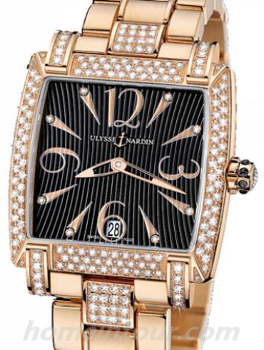 雅典136-91AC-8C_06-02女表鎏金经典系列-金色表带/表径34mm