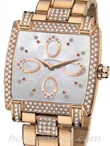 雅典136-91FC-8C_891女表鎏金经典系列-金色表带/表径34mm