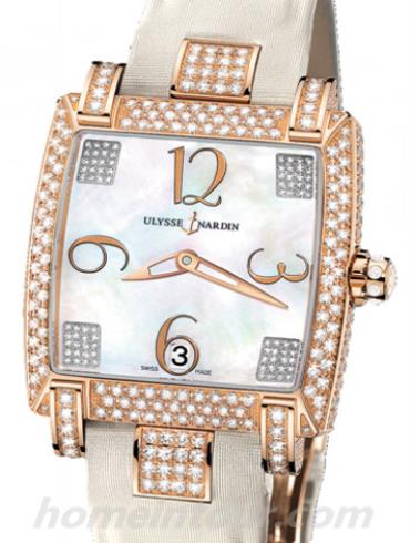 雅典136-91AC601女表-白色表带/表径34mm