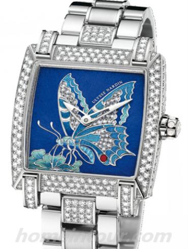 雅典130-91FC-8C_BFY女表-银色表带/表径34mm