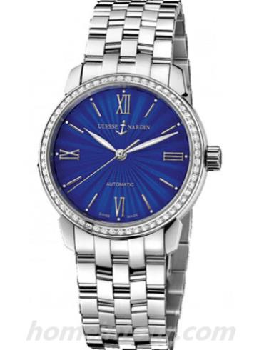 雅典8103-116B-7_E3女表鎏金经典系列-银色表带/表径31mm