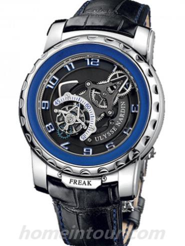 雅典2080-115_02男表Freak奇想系列-黑色表带/表径45mm